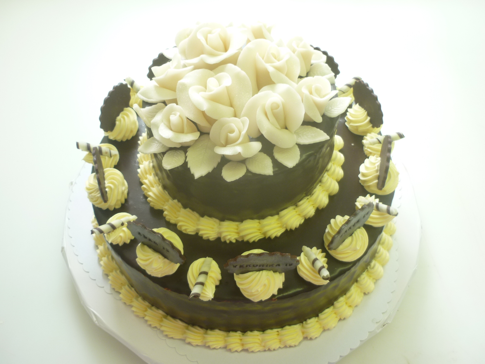 10 x narozeninový tvarohový - Míša dort